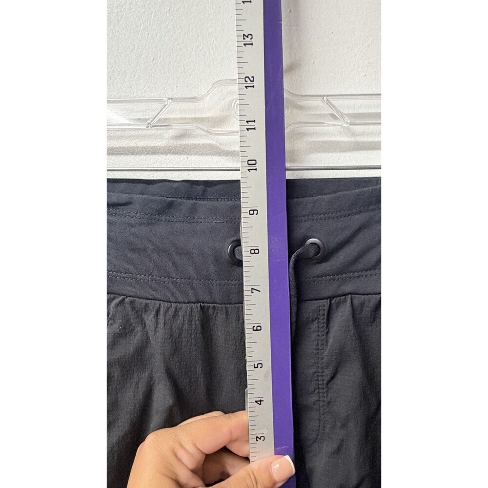 Athleta Trekkie Mid Rise Legacy Jogger Women’s Size 4 Black Pull On Zip Pocket P - Picture 7 of 9
